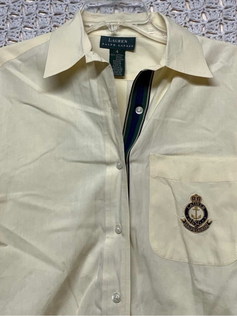 Lauren Ralph Lauren women embroided Button-Down Shirt